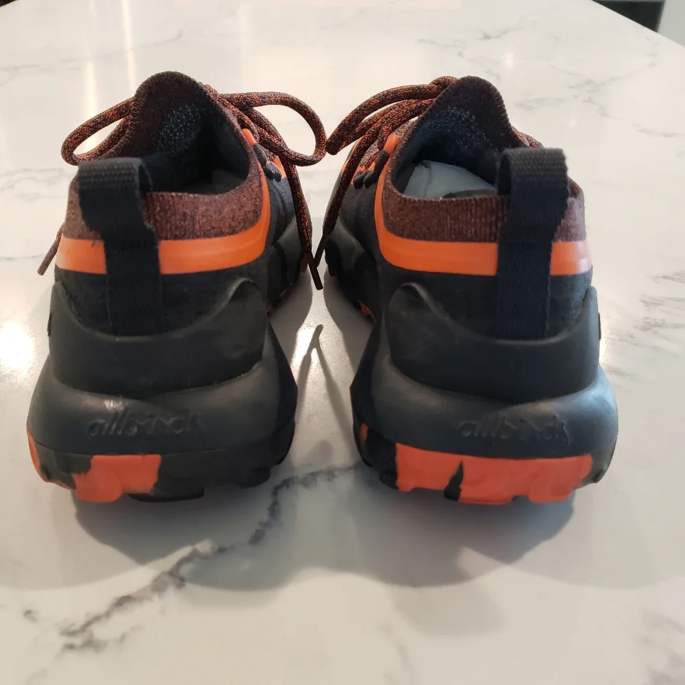 All birds Trail Runners SWT Sneakers Black Orange - Picture 4 of 8